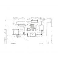 Plan of University of Melbourne Student Pavilion by KoningEizenberg