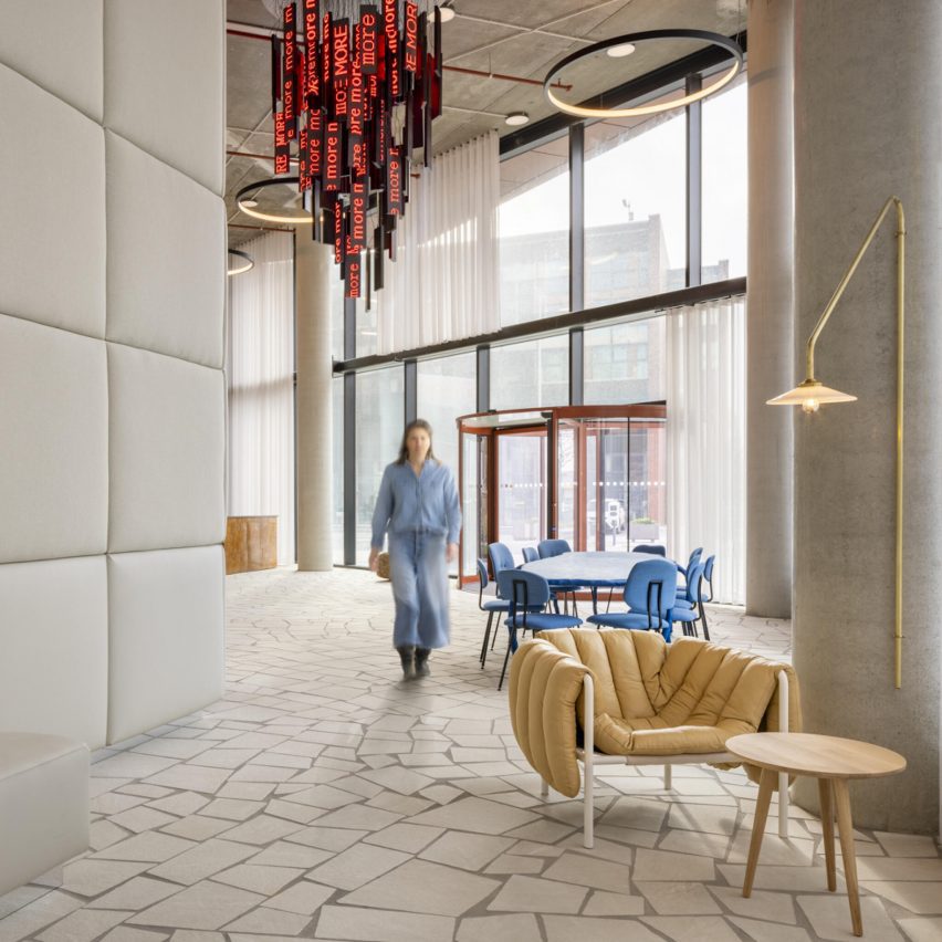 Orato Offices Lobby, Amsterdam by The Invisible Party and Maarten Baas