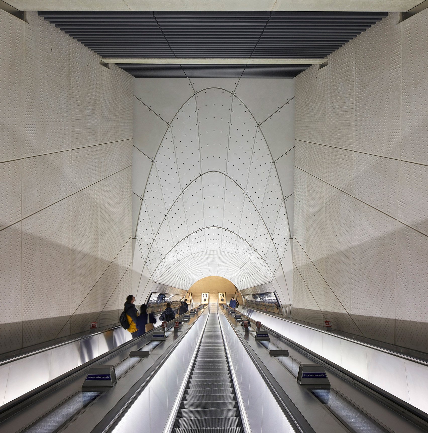 The Elizabeth Line interior, which has been shortlisted for the Stirling Prize