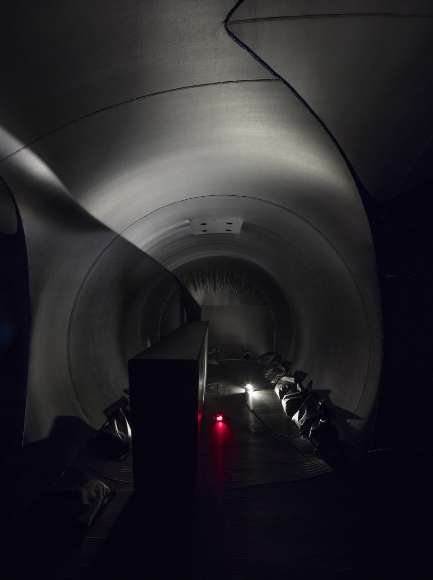 Interior of Shelter in Switzerland