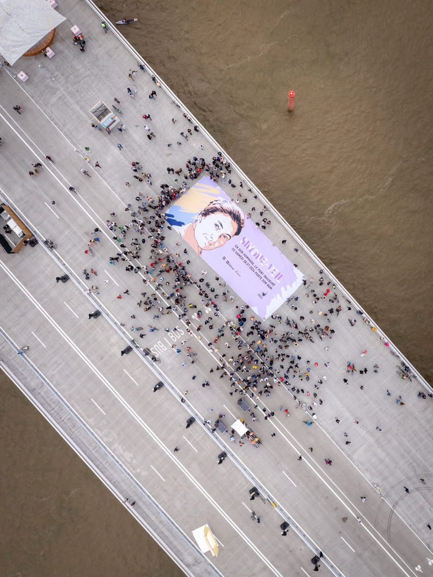 Simone Veil Bridge in Bordeaux by OMA