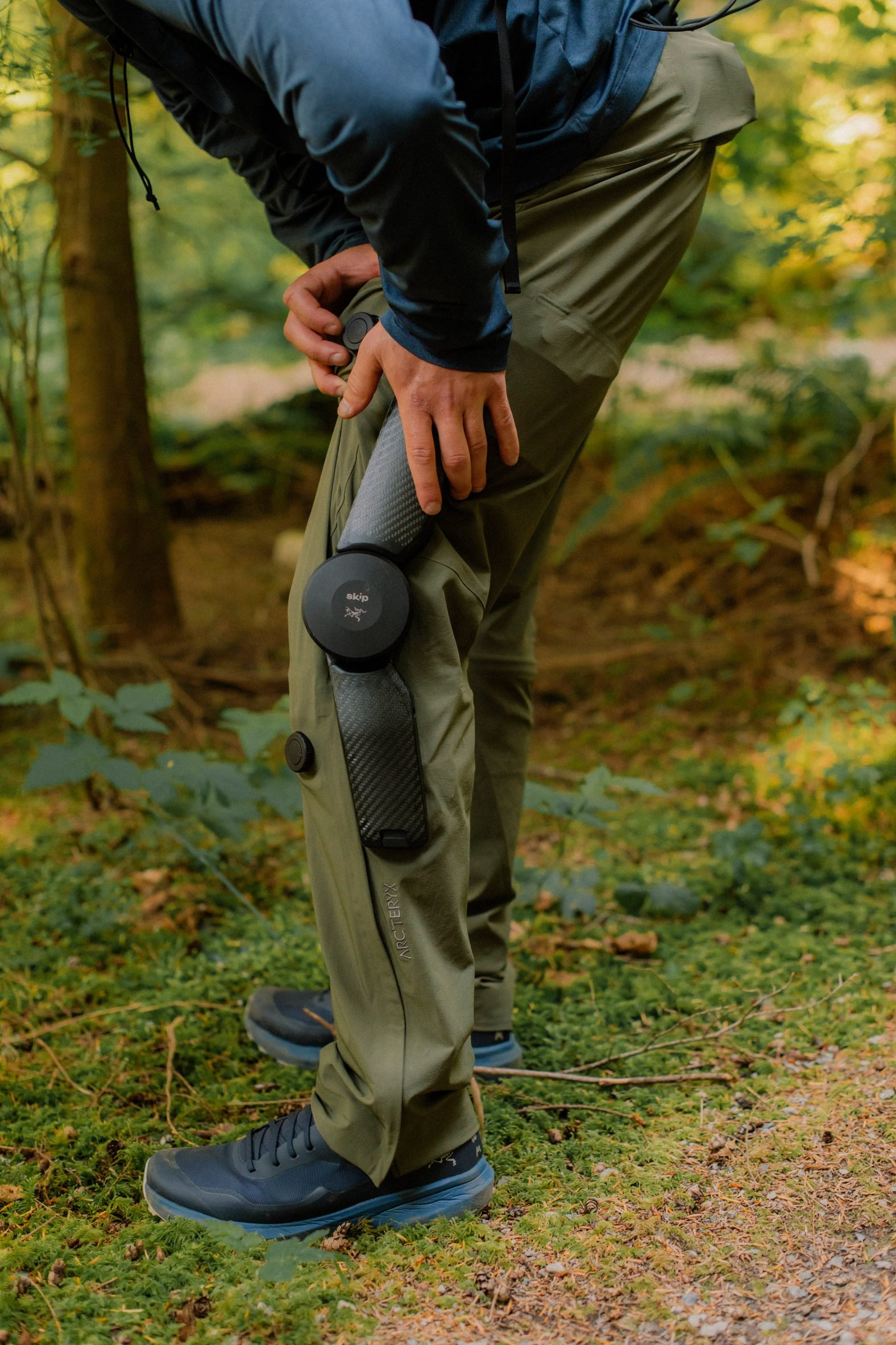 MO/GO powered hiking trousers by Arc'teryx and Skip