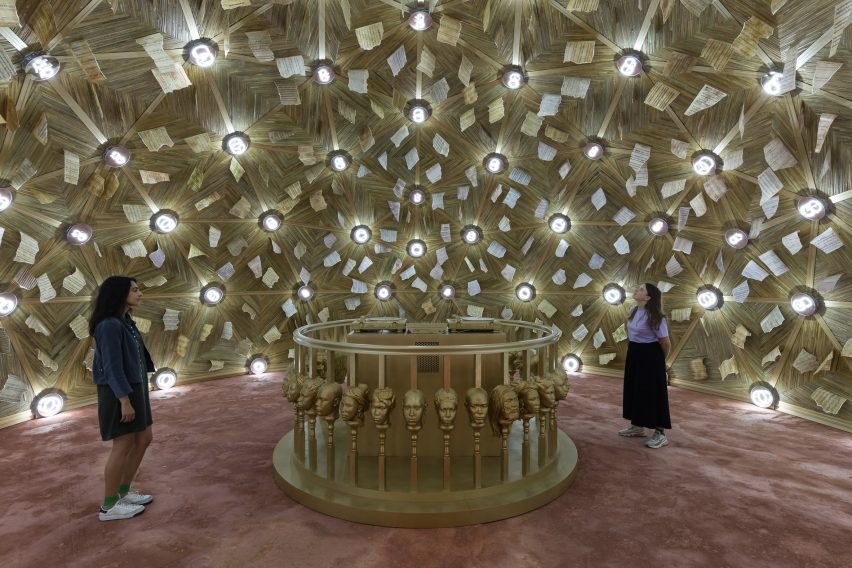 An installation by Tavares Strachan at the Hayward Gallery