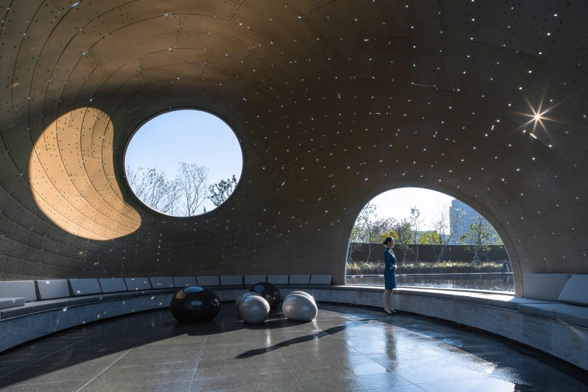 Pavilion in Hefei City, China