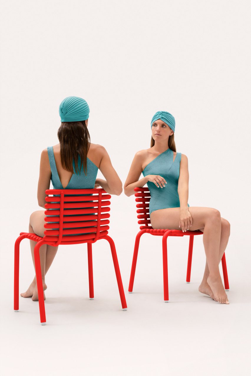 Tuba dining chair by Samuel Wilkinson for Diabla