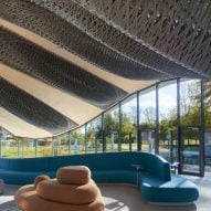 Hybrid Flax Pavilion by the University of Stuttgart