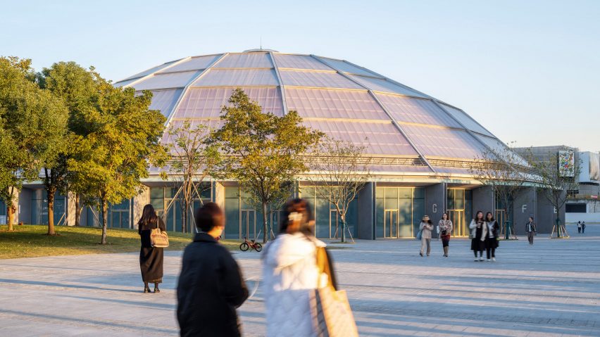 West Bund Dome Art Center by Schmidt Hammer Lassen