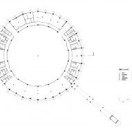 Floor plan of West Bund Art Center by Schmidt Hammer Lassen