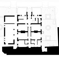 Ground floor plan of Westminster Coroner's Court by Lynch Architects