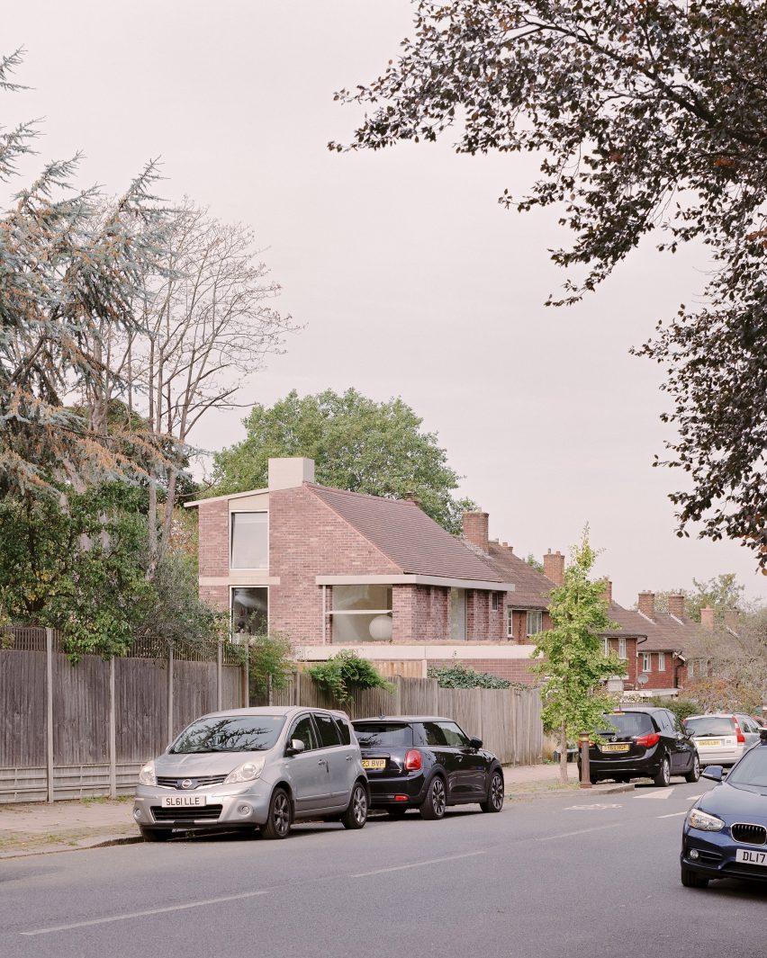 residential street in London 