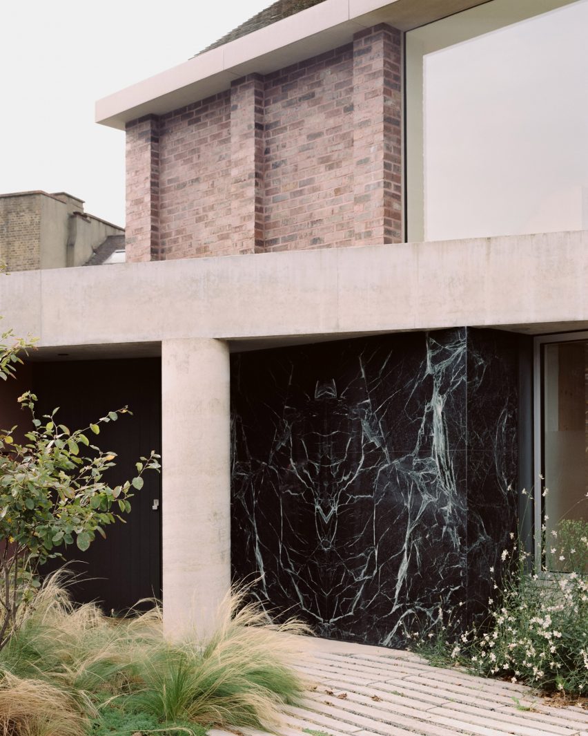 marble panel house exterior 