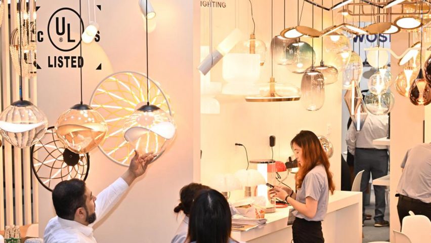 Photo of the Hong Kong International Lighting Fair