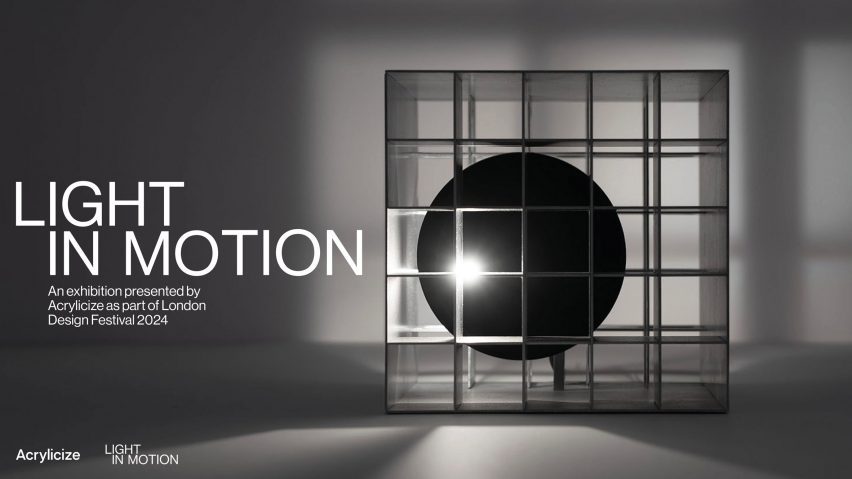 Graphic for Light in Motion exhibition