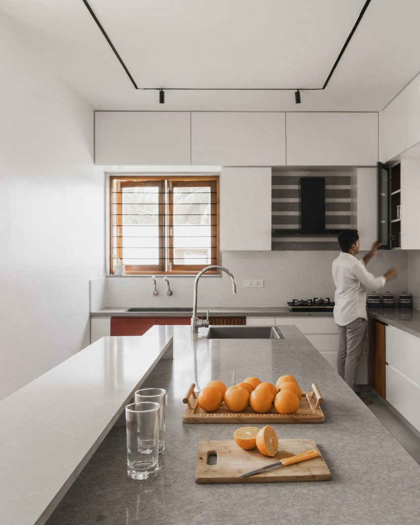 Kitchen interior within home by Studio MOB