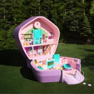 A life-size version of Polly Pocket