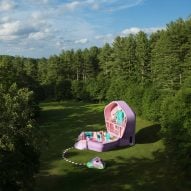 Airbnb creates life-size Polly Pocket house in Massachusetts