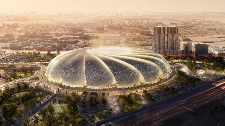 Aramco Stadium by Populous