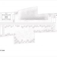 Site plan of Bait Ur Raiyan Mosque in Bangladesh by Cubeinside