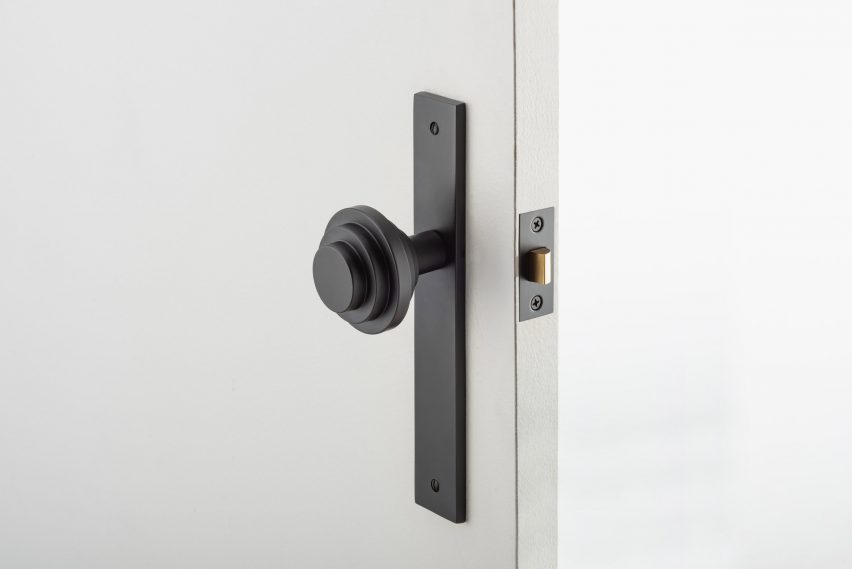 Zzzigurat doorknob by Sans-Arc Studio for Bankston Architectural