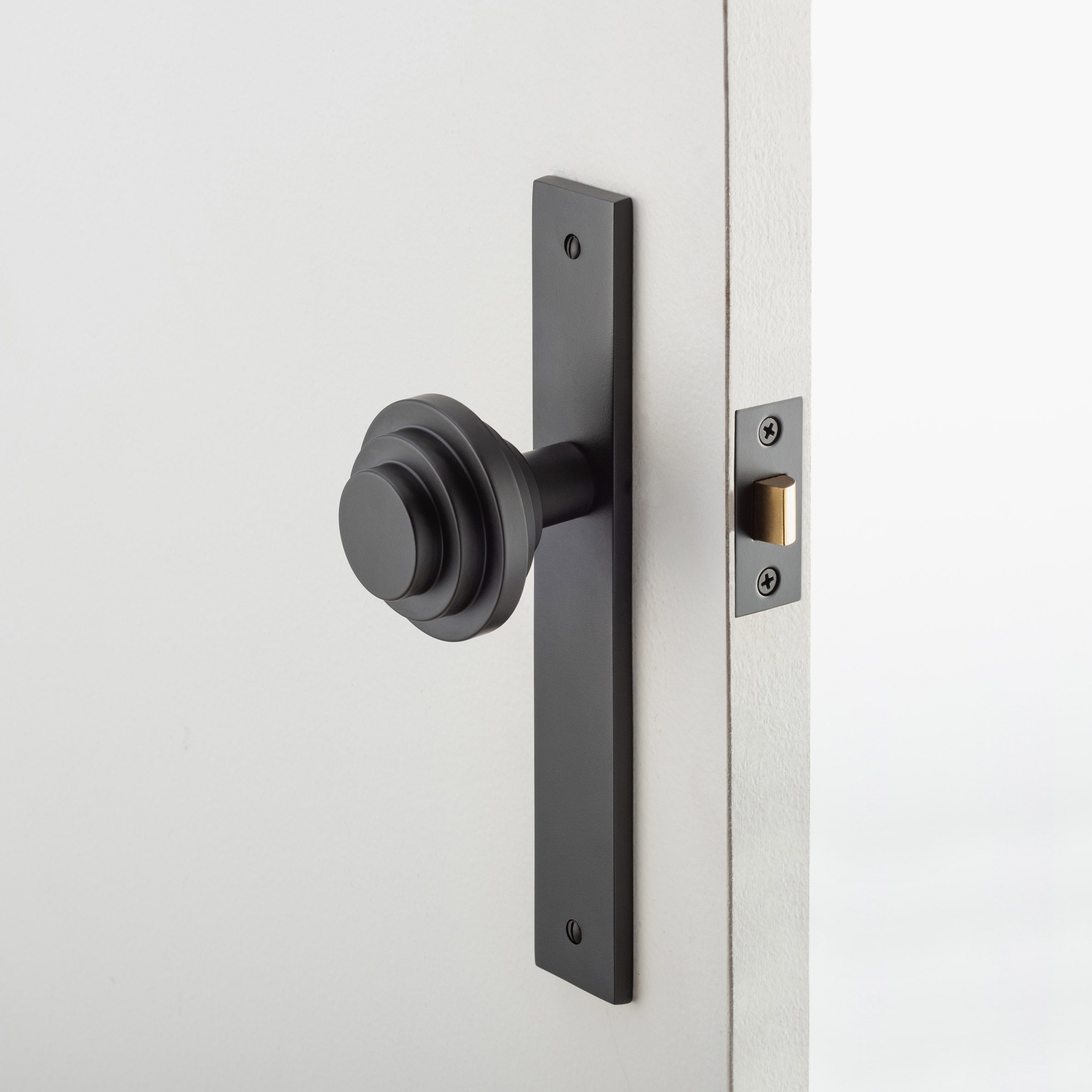 Zzzigurat doorknob by Sans-Arc Studio for Bankston Architectural