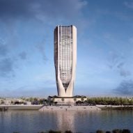 Render of Central Bank of Iraq by ZHA