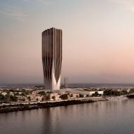 Render of Central Bank of Iraq by ZHA