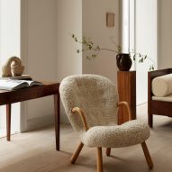 Clam chair by Arnold Madsen and Dagmar