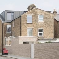 Exterior of Crystal Palace Road house by Benjamin Hale Architects