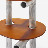 Cylinder table by Jeonghwa Seo