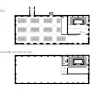 Fifth and sixth floor plan of Automatic Mills by Prokš Přikryl Architekti