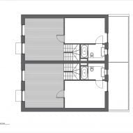 First floor plan of Cooper House by S2B Studio