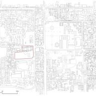 Location plan of Weishan Chongzheng Academy Bookstore by Trace Architecture Office