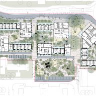 Plan of West Phase 2 of Gascoigne Estate by White Arkitekter