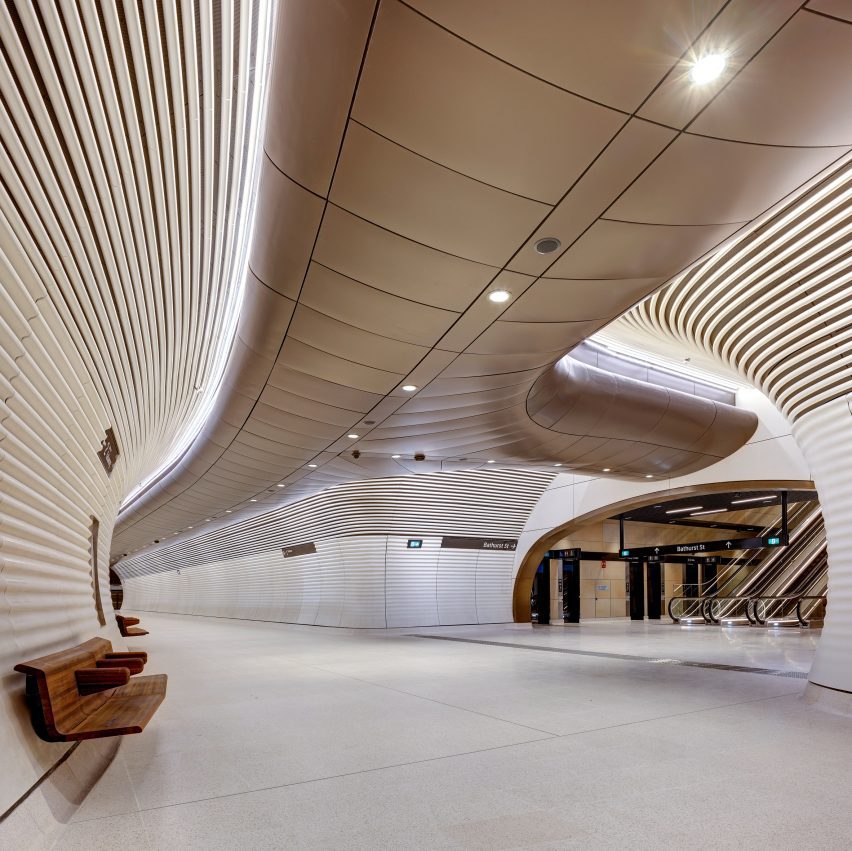 Gadigal station on Sydney Metro by Foster + Partners