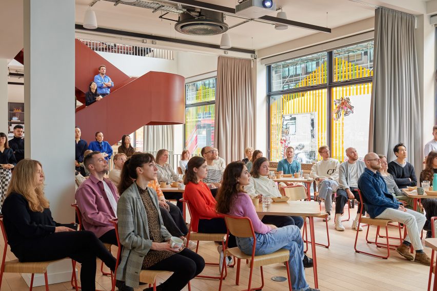 Event in Hawkins\Brown office