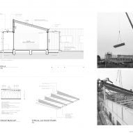 Section of Heather's Off-Grid House by Gardiner Architects