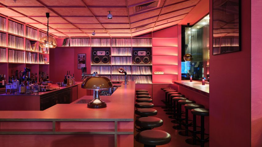 JAM Record Bar by Akin Atelier