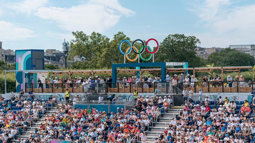 Spectators at the Olympic Games in Paris