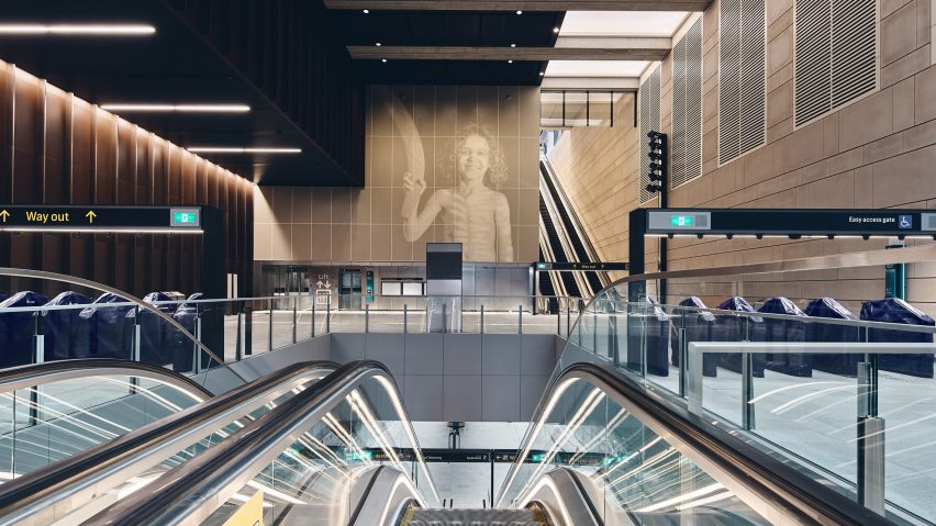 Waterloo station in Sydney by John McAslan + Partners