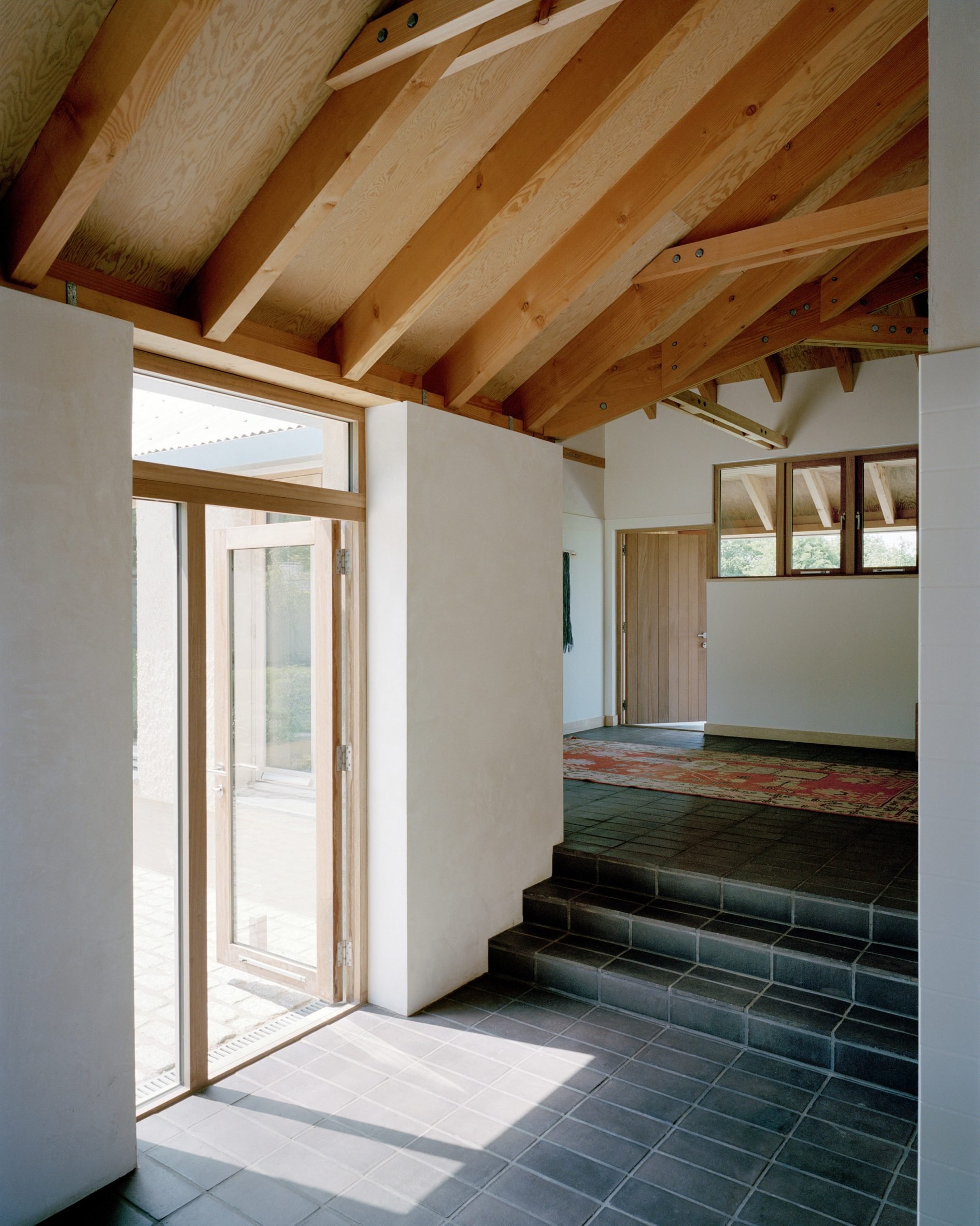 Interior view of house by Hugh Strange Architects