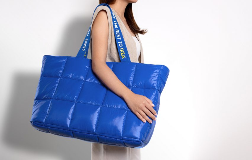 Quilted IKEA Resten bag