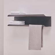 JJ heated towel rail by Ludovica Serafini and Roberto Palomba for Tubes