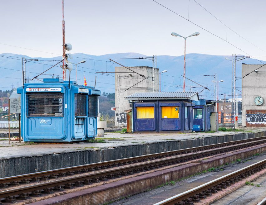 modernist kiosks in North Macedonia