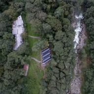 Structures with barrel roofs