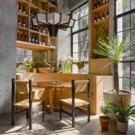 Locus uses recycled materials for Mexico City restaurant interior