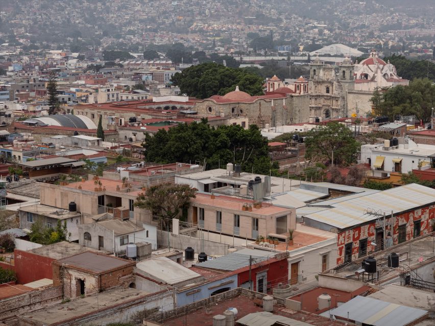 Oaxaca apartment block