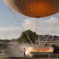 Olympic cauldron by Mathieu Lehanneur