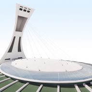 Montreal Olympic stadium roof conversion