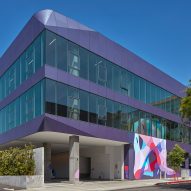 Purple LA office building