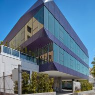 Purple LA office building